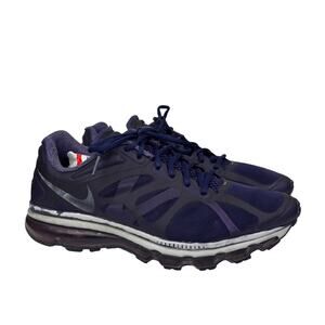 Nike Air Max+ 2012 Purple Sneakers Shoes Women's 12 Walk Run Hike